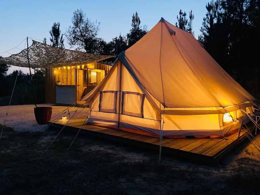 Tente Glamping Nature Et Ocean, Rogil Exterior foto