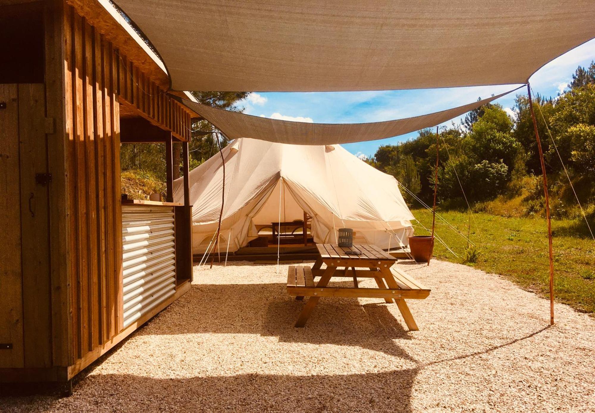 Tente Glamping Nature Et Ocean, Rogil Exterior foto