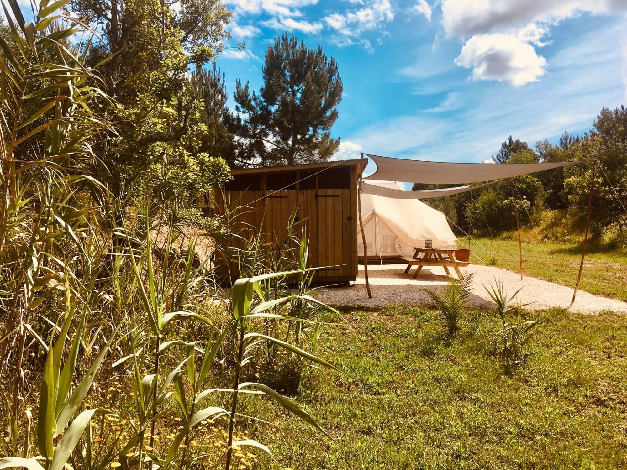 Tente Glamping Nature Et Ocean, Rogil Exterior foto