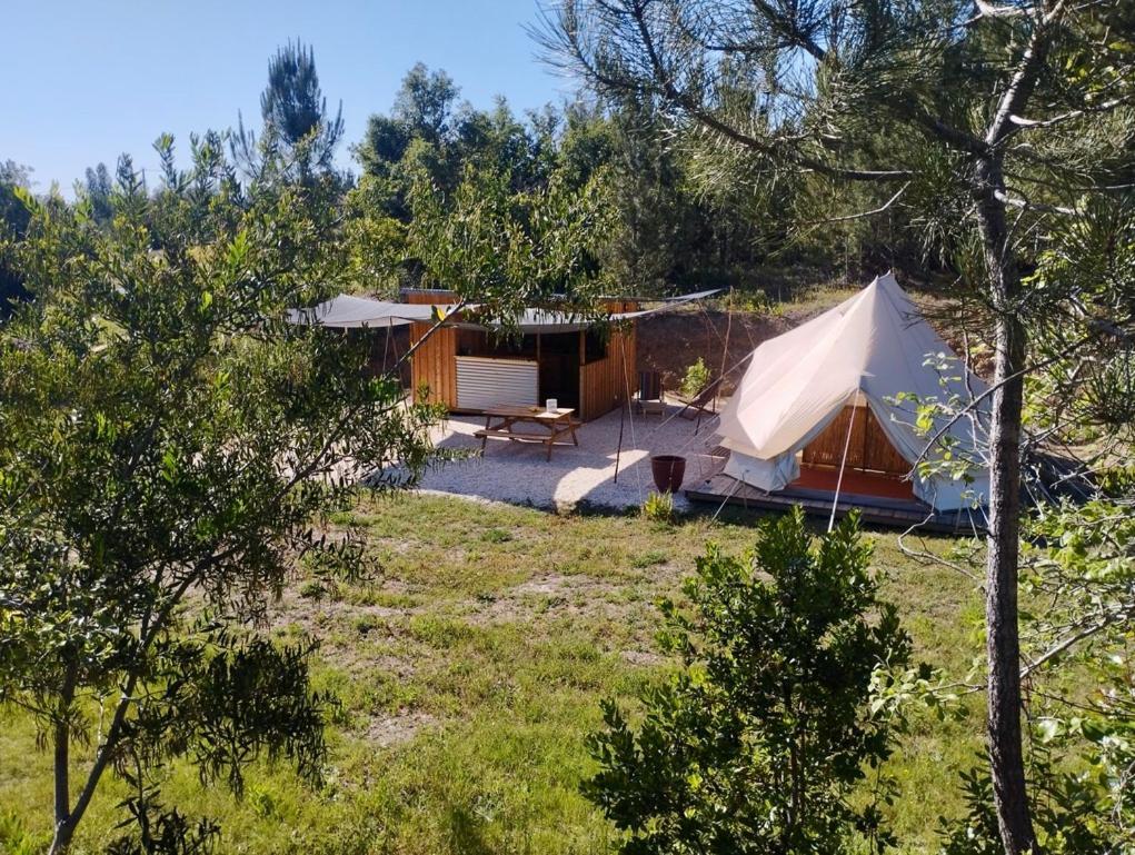 Tente Glamping Nature Et Ocean, Rogil Exterior foto