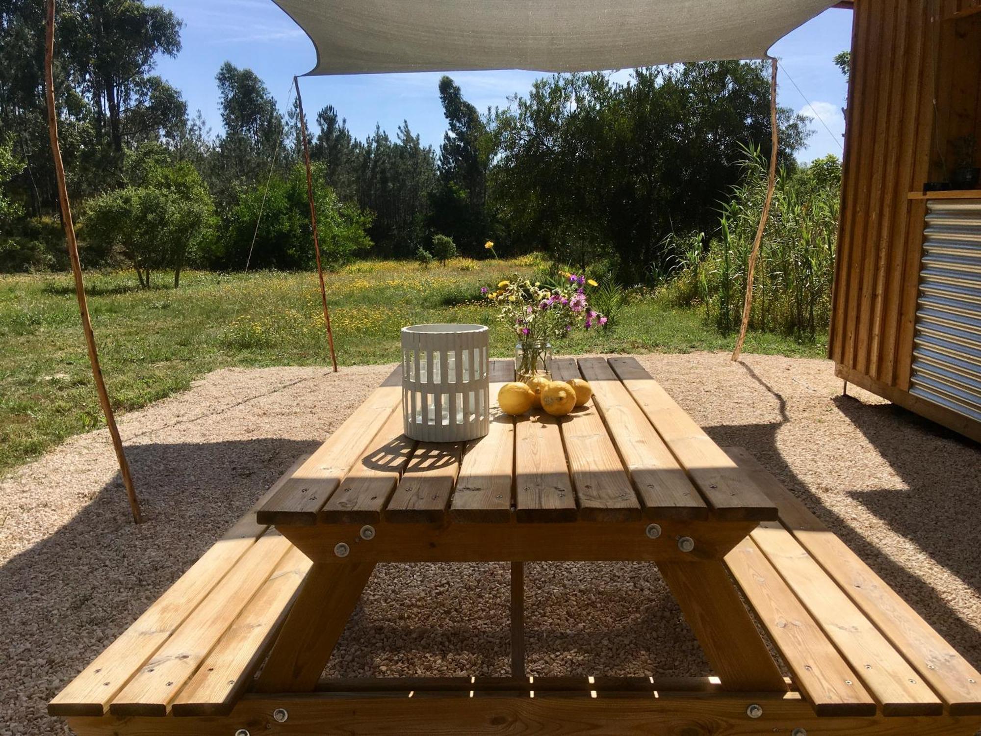 Tente Glamping Nature Et Ocean, Rogil Exterior foto