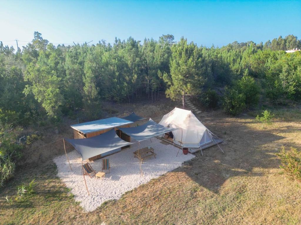 Tente Glamping Nature Et Ocean, Rogil Exterior foto